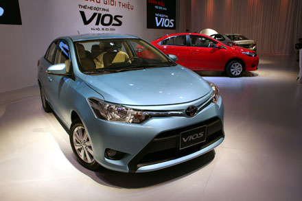 Vios mới chính thức ra mắt tại Việt Nam